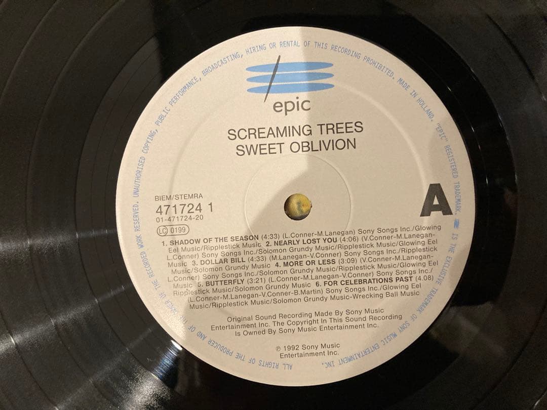 SCREAMING TREES / SWEET OBLIVION LPレコード