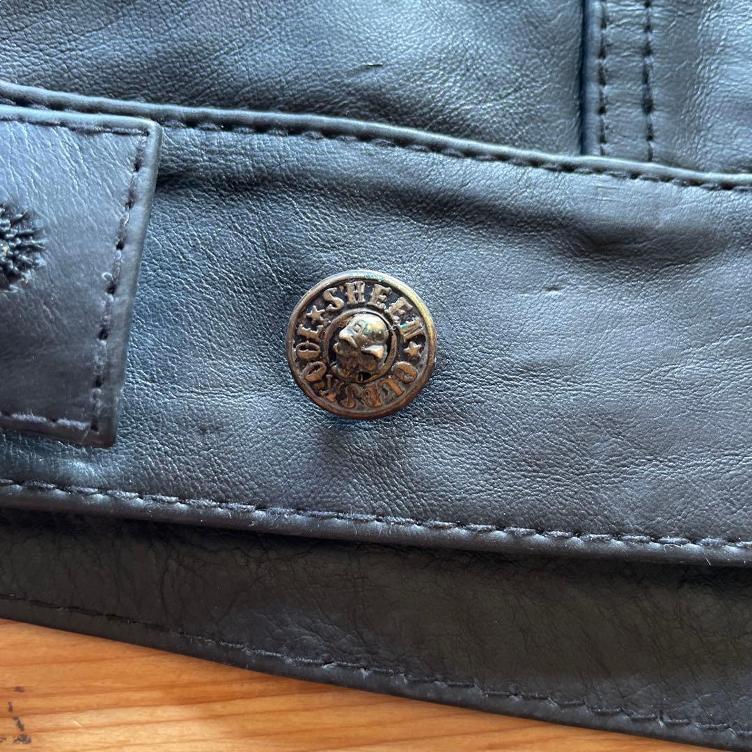 【dead stock】SHEEN TRIPLESIX レザーベスト