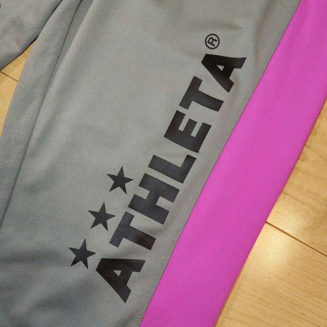 上下M 美品【ATHLETA】アスレタ セットアップ トレーニングウェアパンツ