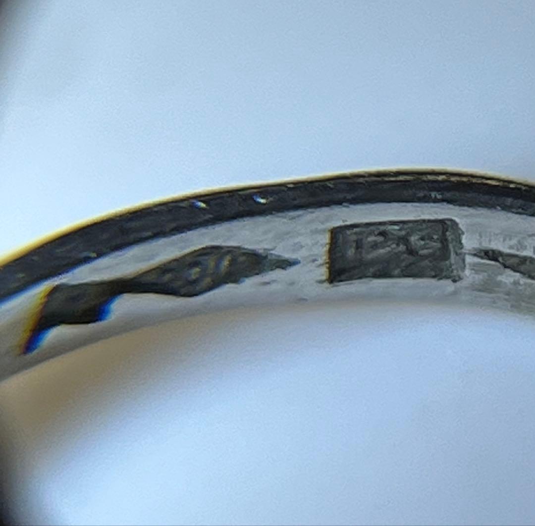 最終SALE◆天然ダイヤリング レトロエタニティ pt850 造幣局 ジャンク◆