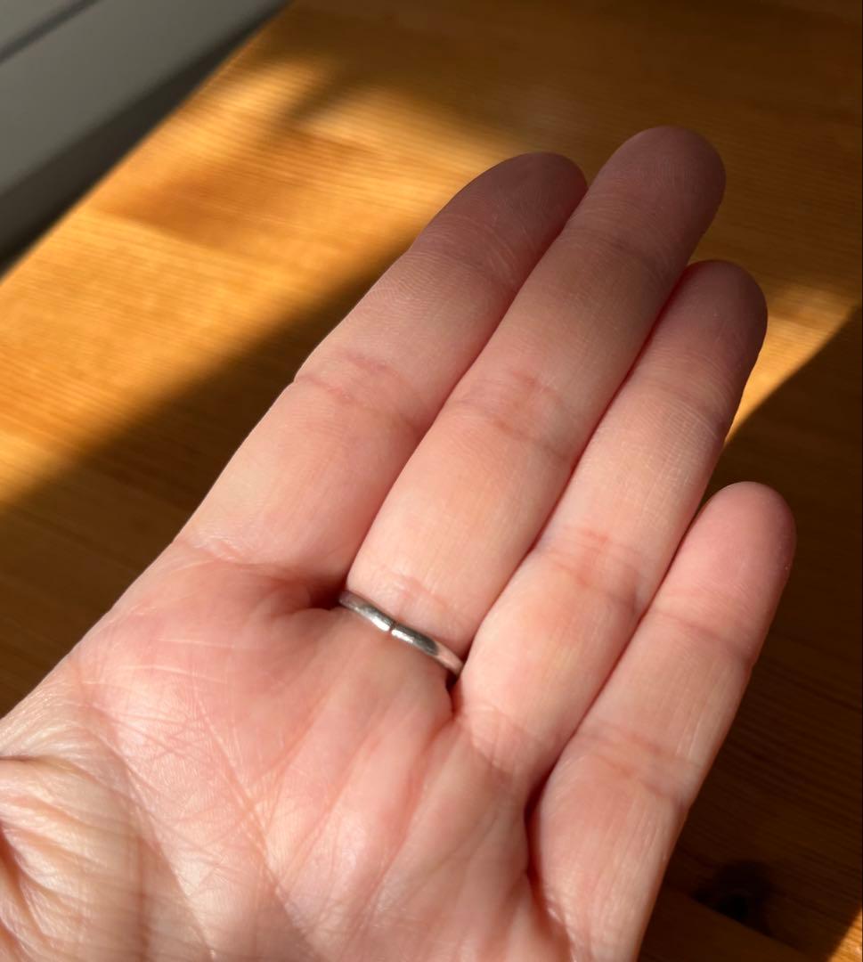 最終SALE◆天然ダイヤリング レトロエタニティ pt850 造幣局 ジャンク◆