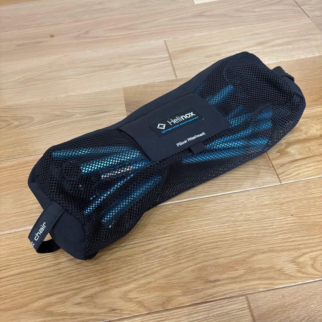 【美品】ヘリノックス サンセットチェア ブラック ブルーフレーム Helinox
