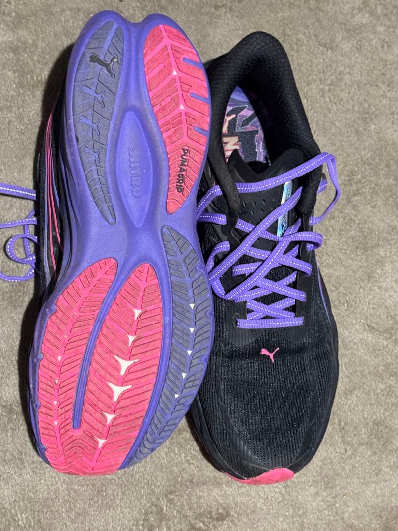 Puma Nitro ヴェロシティ4/パープル/ピンク