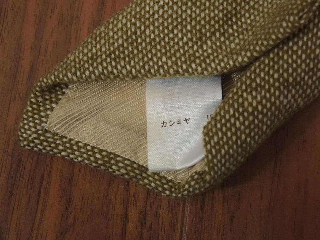 ★新品　4万円　ルイジボレッリ　プレステージライン　最高峰ピュアカシミヤ100％