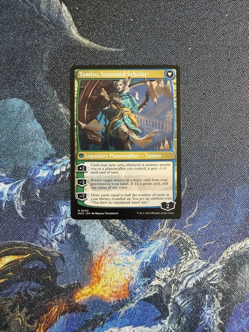【最安値】MTG　MH3　知りたがりの学徒、タミヨウ　英語版　1枚