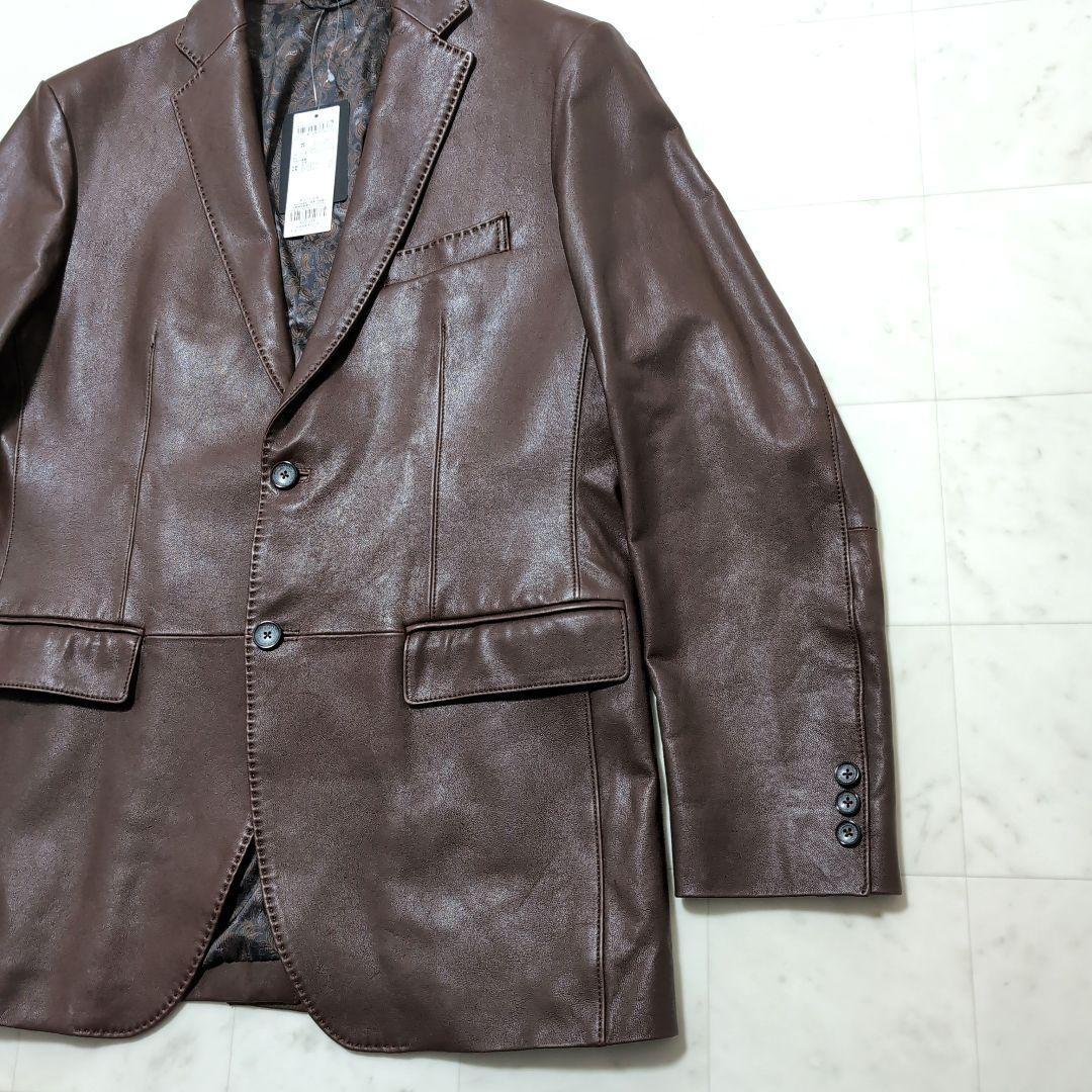 新品 2024年モデル JOSEPH ABBOUDレザー テーラードジャケット