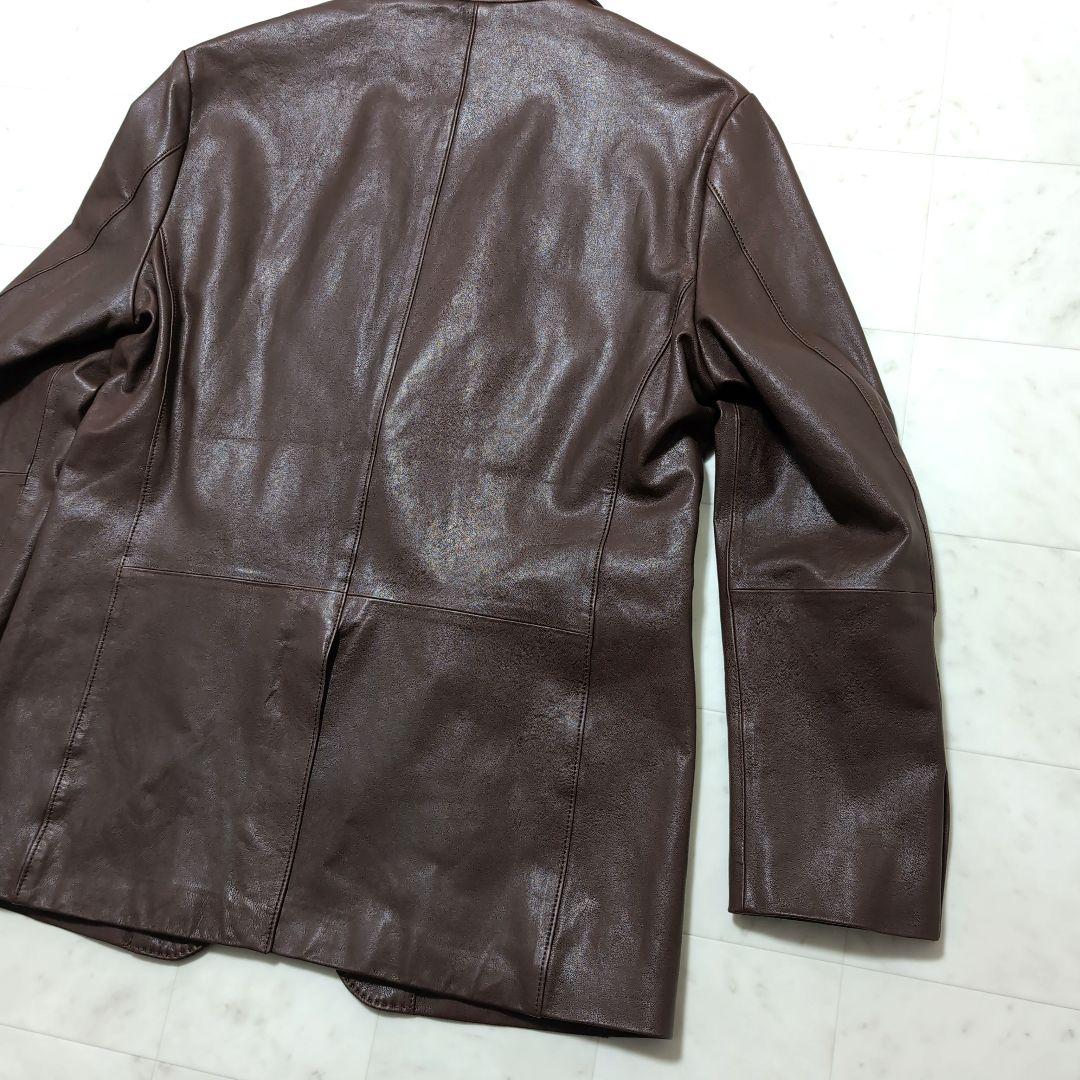 新品 2024年モデル JOSEPH ABBOUDレザー テーラードジャケット