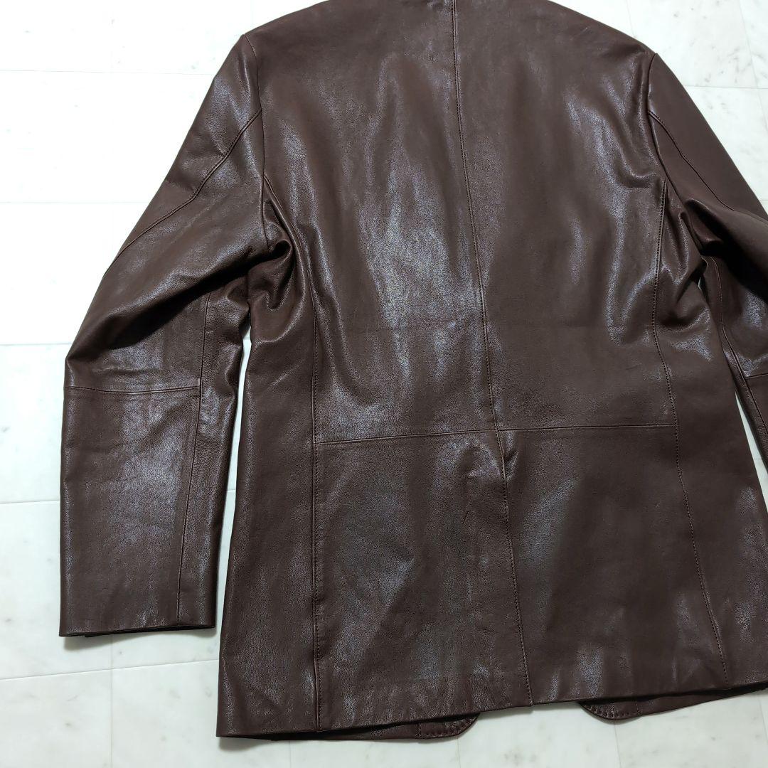 新品 2024年モデル JOSEPH ABBOUDレザー テーラードジャケット