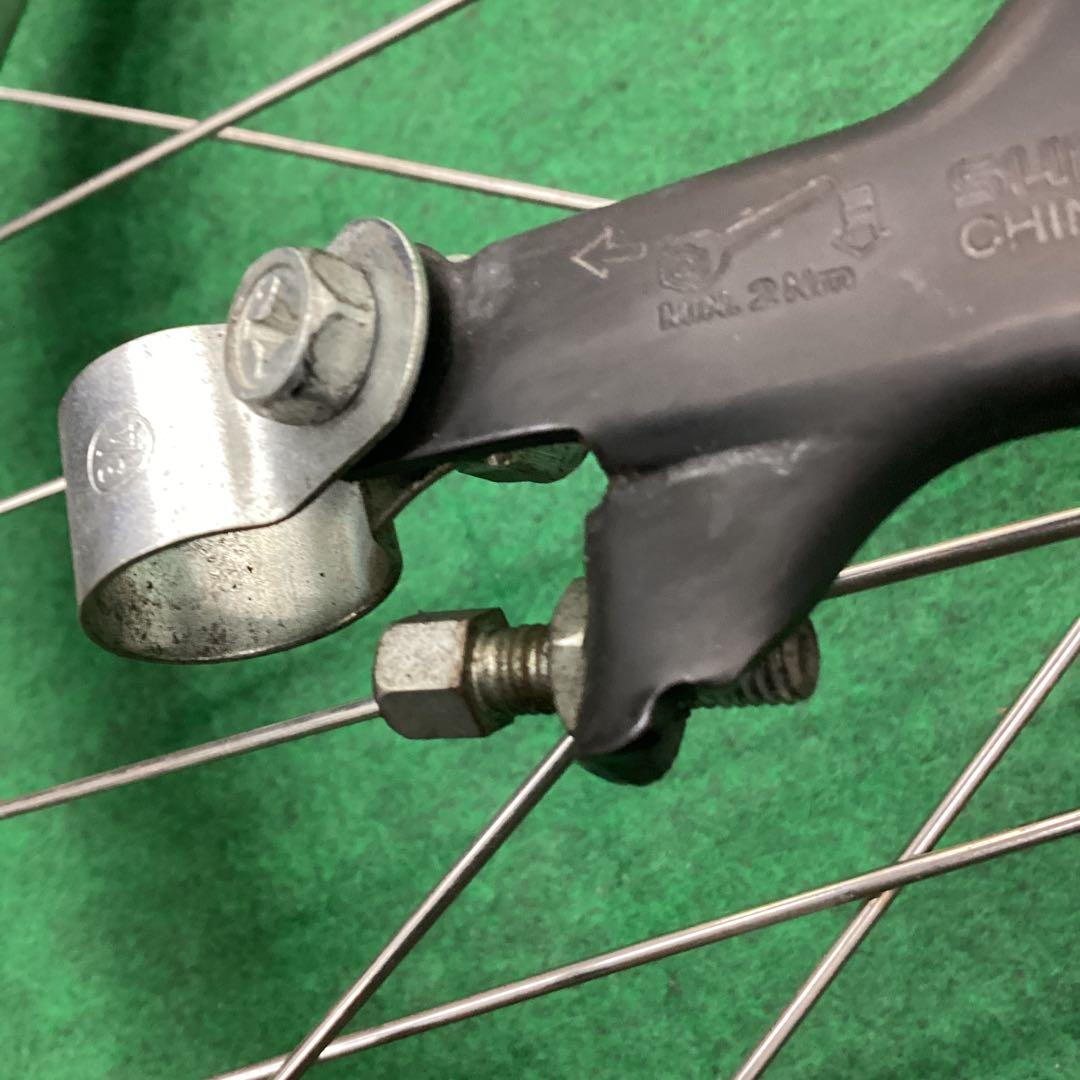 ステンレスリム　後輪 24x1-3/8 タイヤ付 内装3段 24インチ ローラー