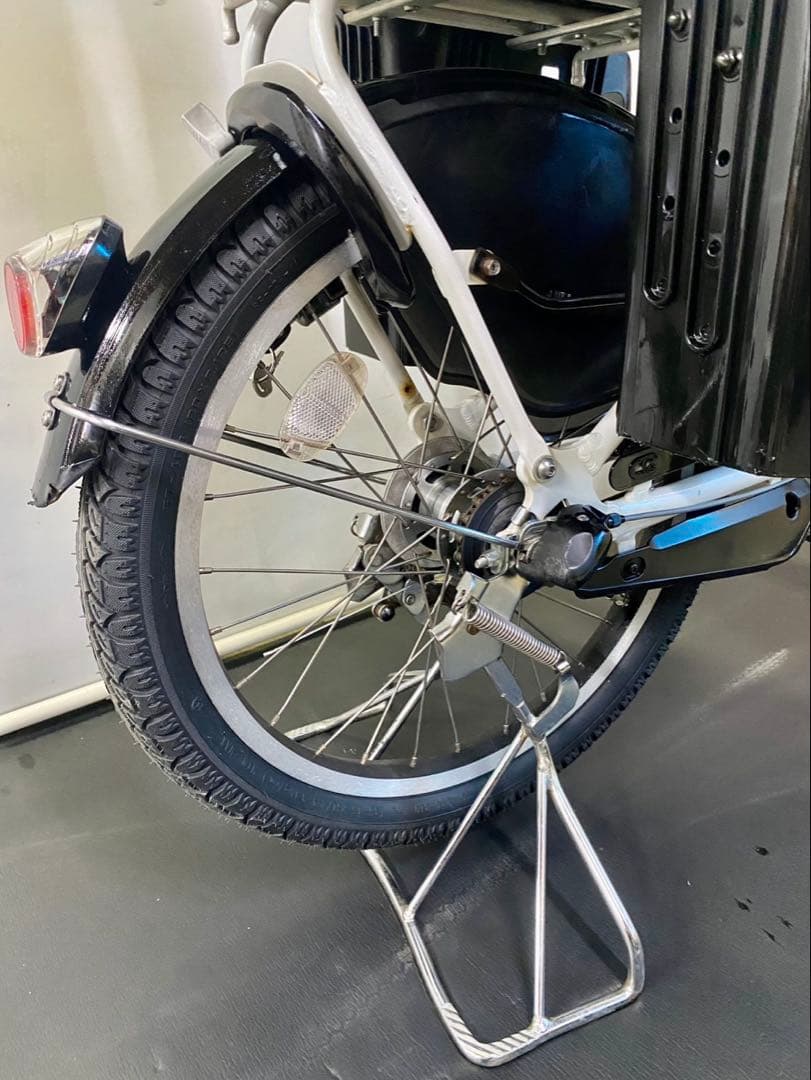 1年保証　ヤマハ　パスキッス　20インチ　子供乗せ　白色　電動アシスト自転車