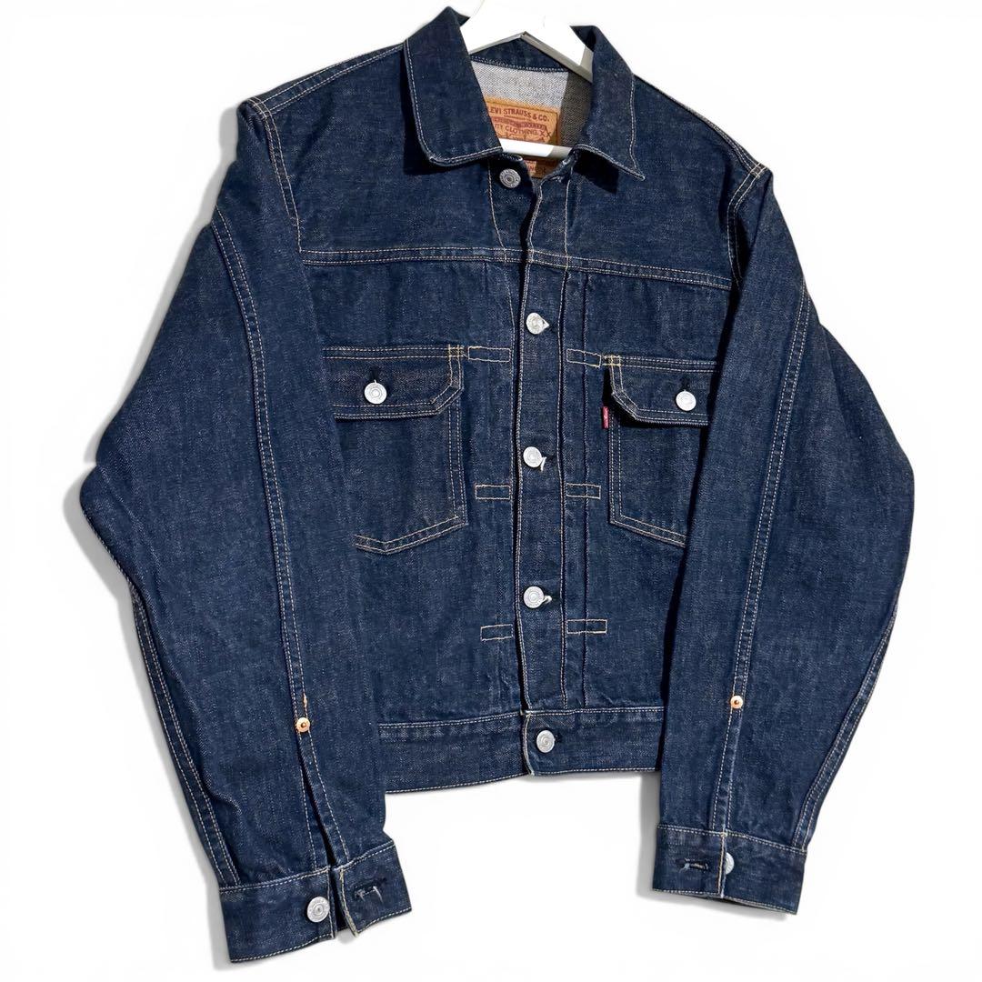 極上濃紺 90s リーバイス 71507XX 2nd ビッグEビンテージ古着38