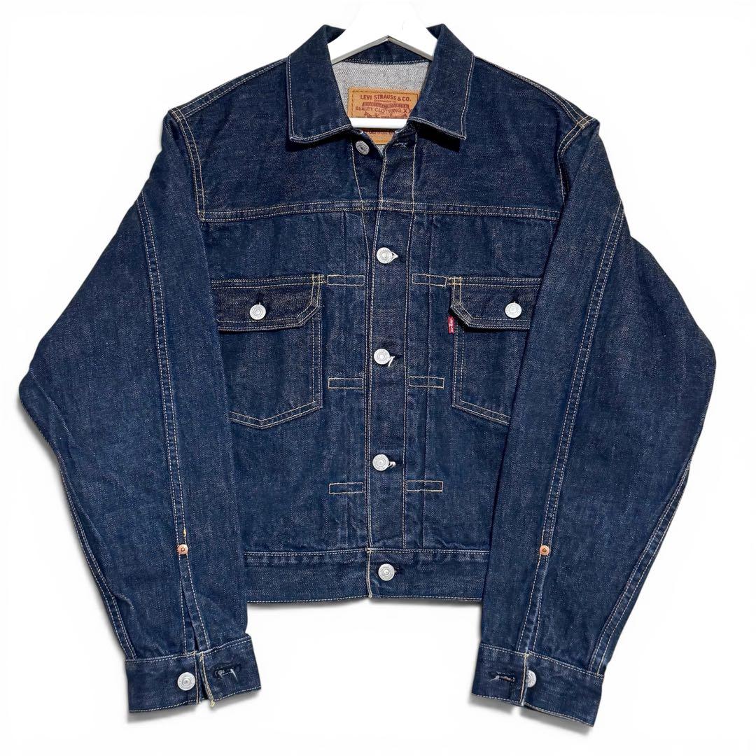 極上濃紺 90s リーバイス 71507XX 2nd ビッグEビンテージ古着38