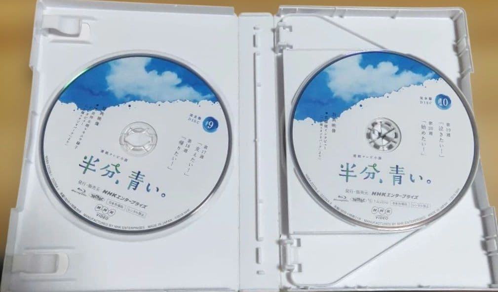 連続テレビ小説 半分,青い。完全版 ブルーレイBOX　※封入特典欠品
