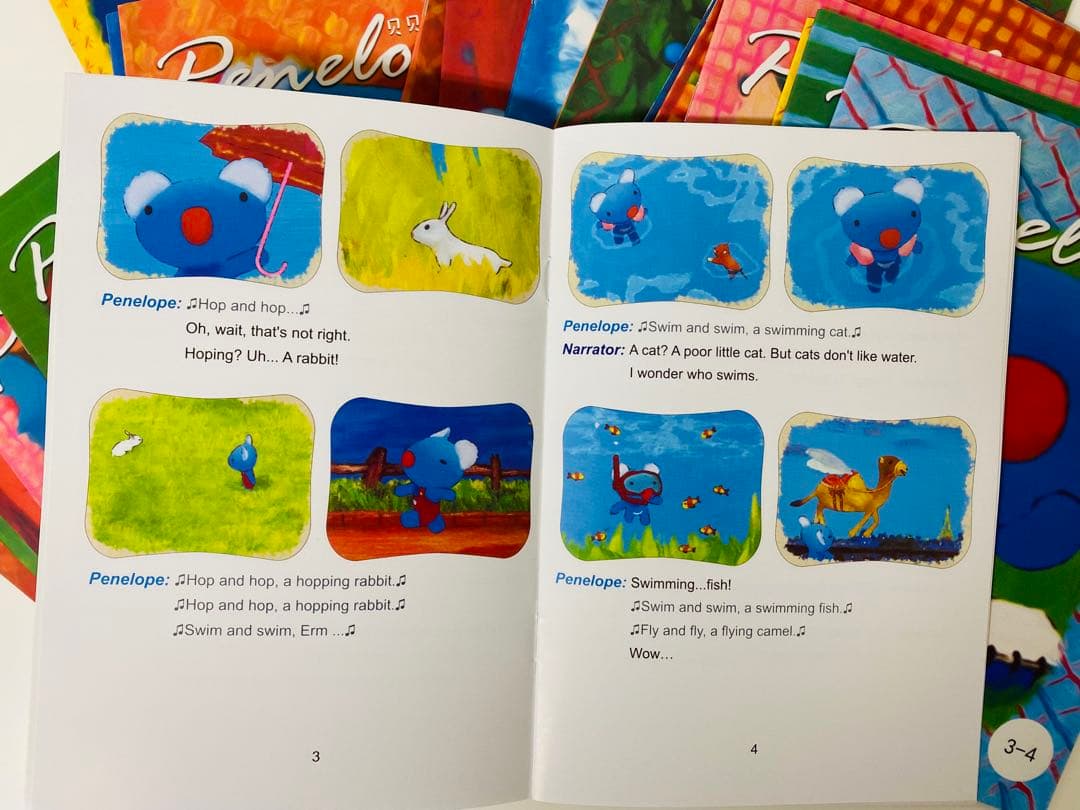 ペネロペ　英語絵本27冊　Penelope　マイヤペン付　アニメ英語絵本