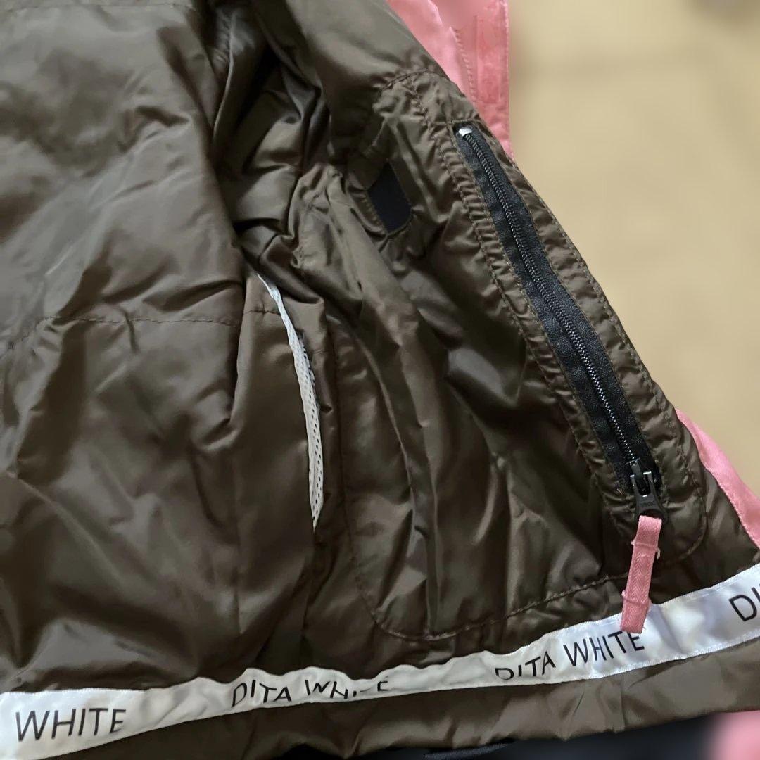 ◾️スノボウェア◾️ 上下セット(グローブおまけ) ｜Dita White｜レア♡