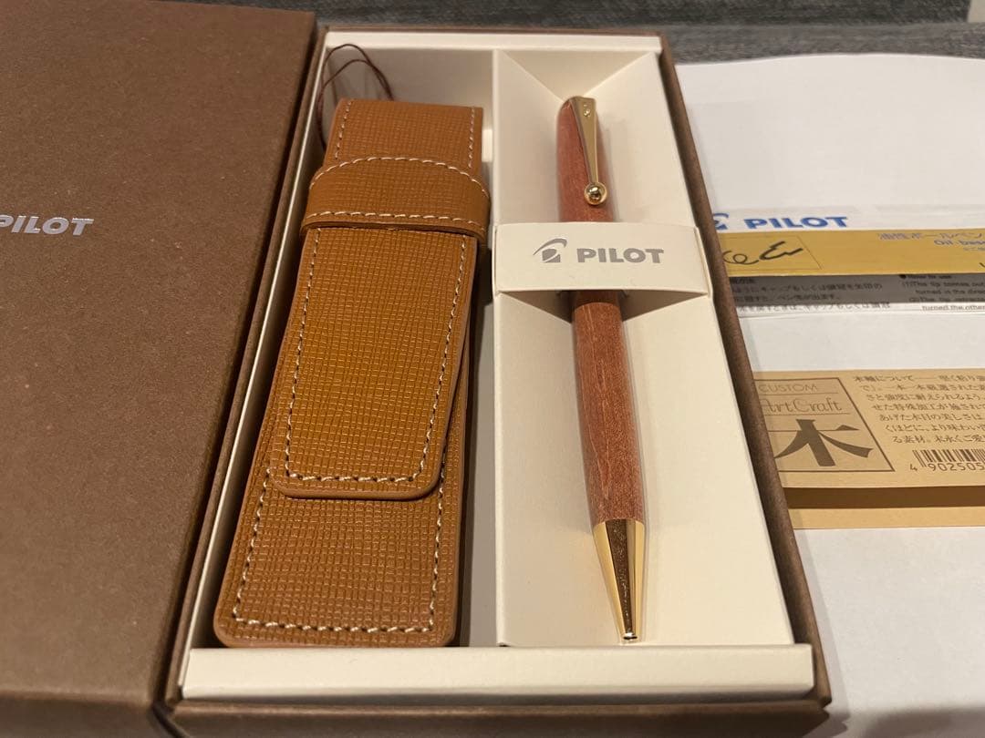 PILOT 木軸ボールペンArt Craft PEN \"CUSTOM\"