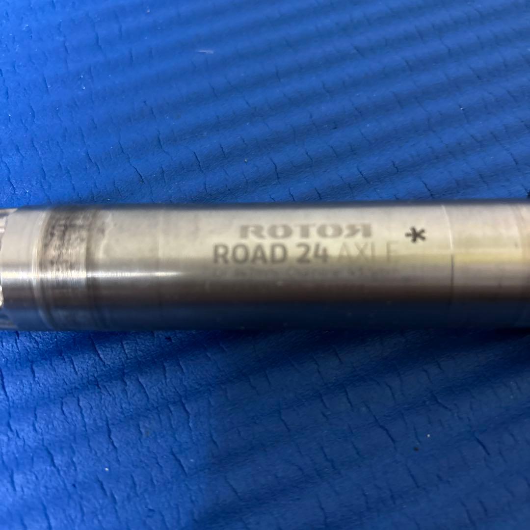 ROTOR 24mm軸クランクセット170mm 52-36T パワーメーター付き