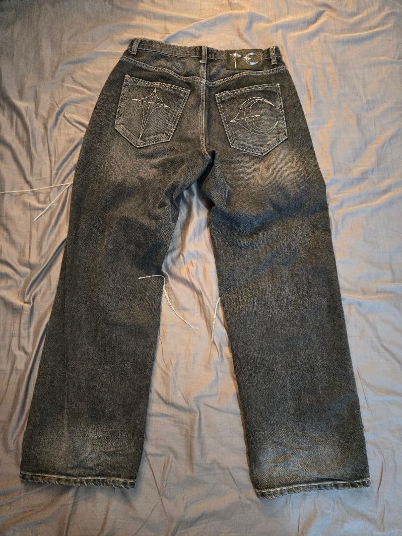 パンツ Thug club Tribal denim Size 2 Black