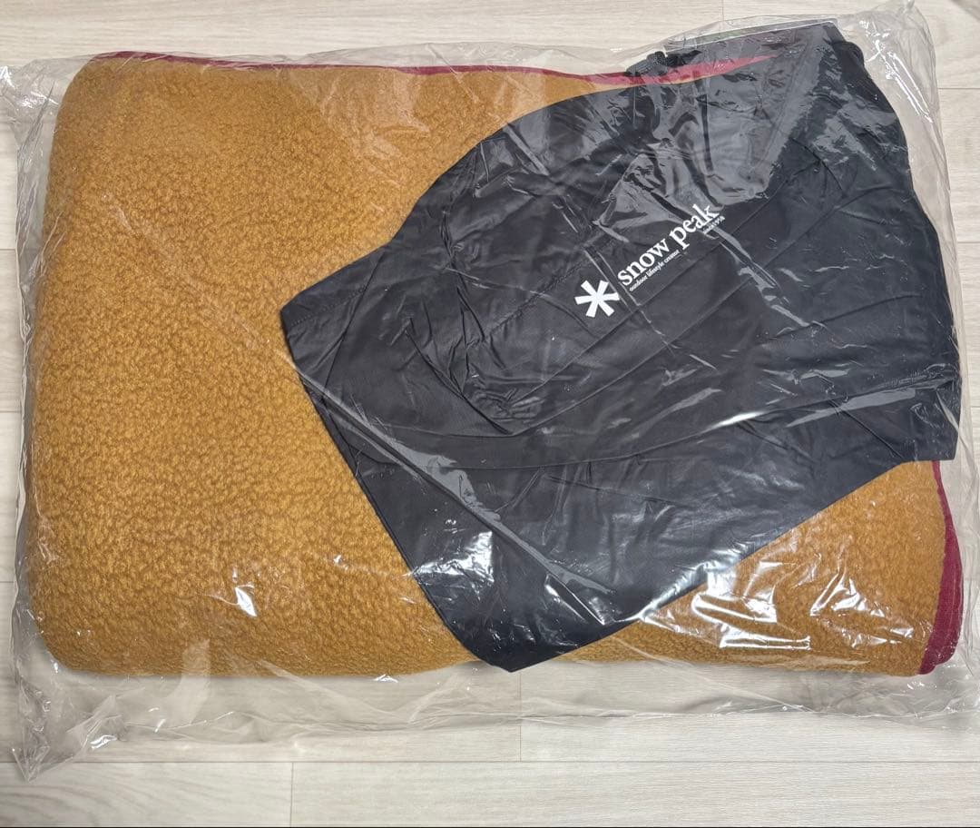 スノーピーク  peak フリースブランケット ブラウン 新品正規品