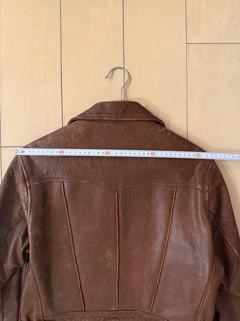 ビンテージ　レザージャケット　1940s ホースハイド　US36位