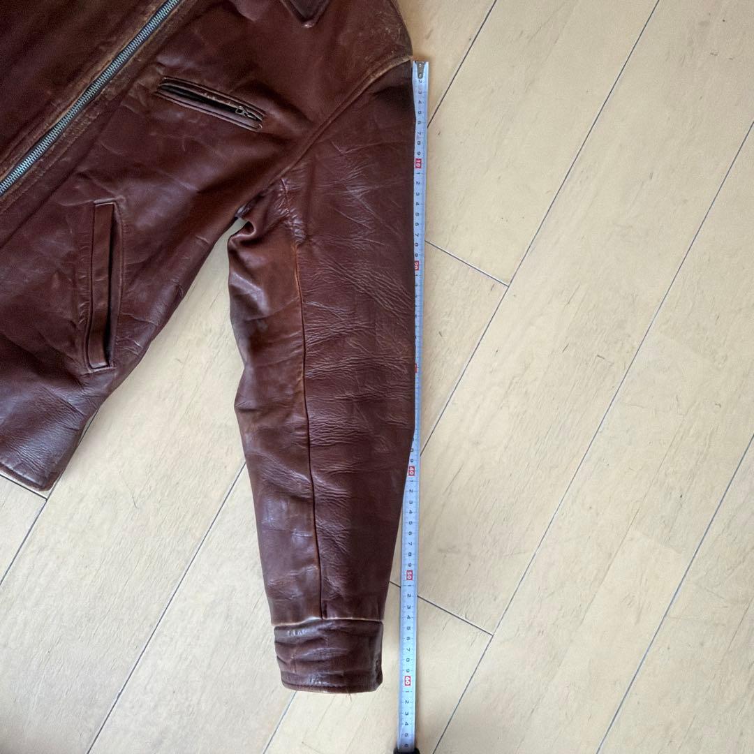 ビンテージ　レザージャケット　1940s ホースハイド　US36位