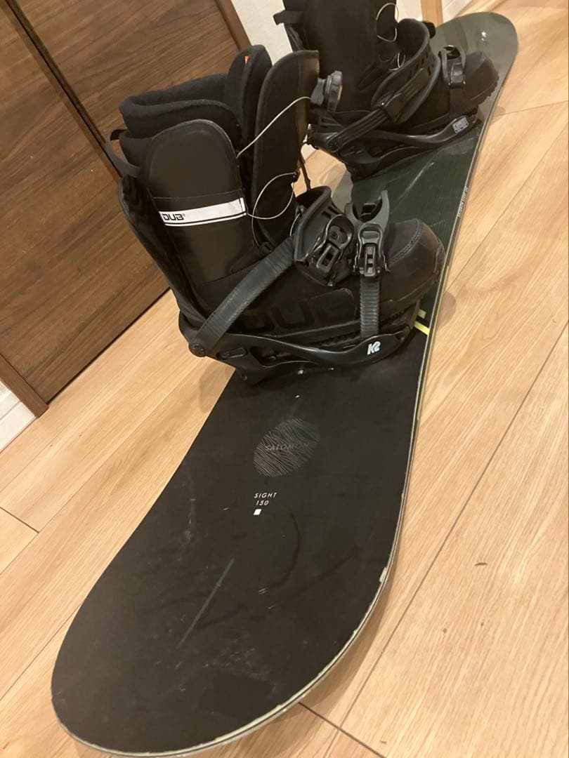 スノボ3点板150cm 靴25.0cm 対応身長165〜170cm スノーボード