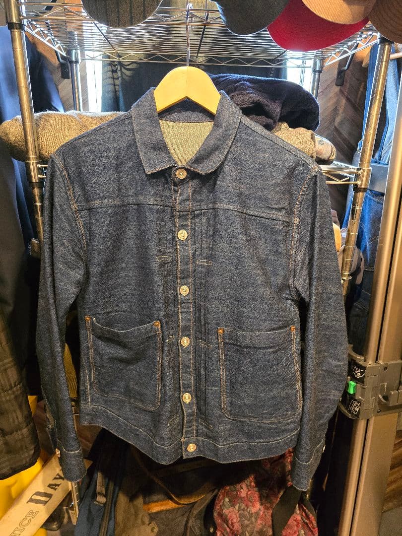 入手困難Levisリーバイス トリプルブリーツ　1880 デニムジャケット　38