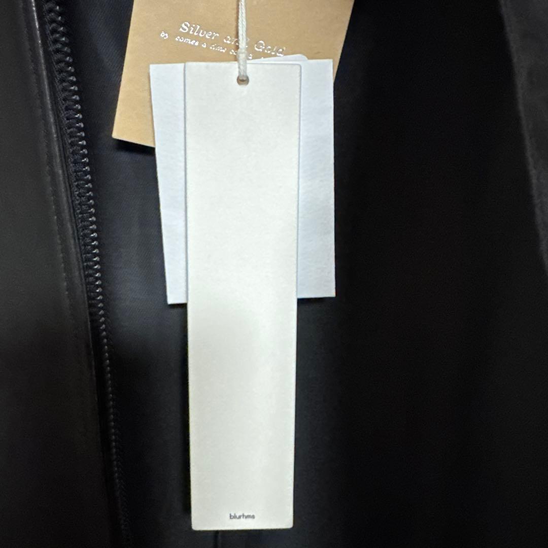 新品　blurhms Lamb Leather Zip Short Jacket