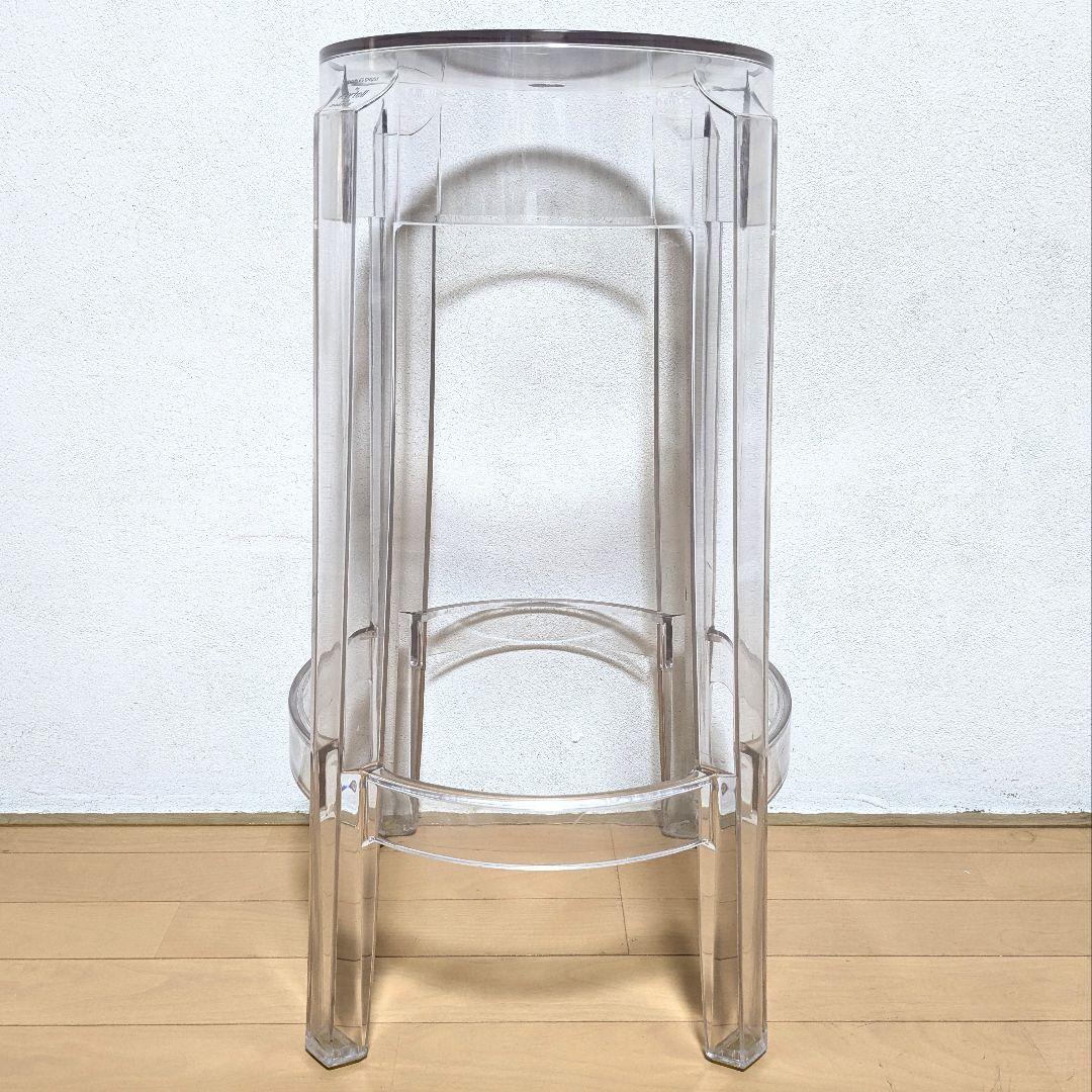 Kartell カルテル チャールズゴースト 65 クリスタル スツール ②