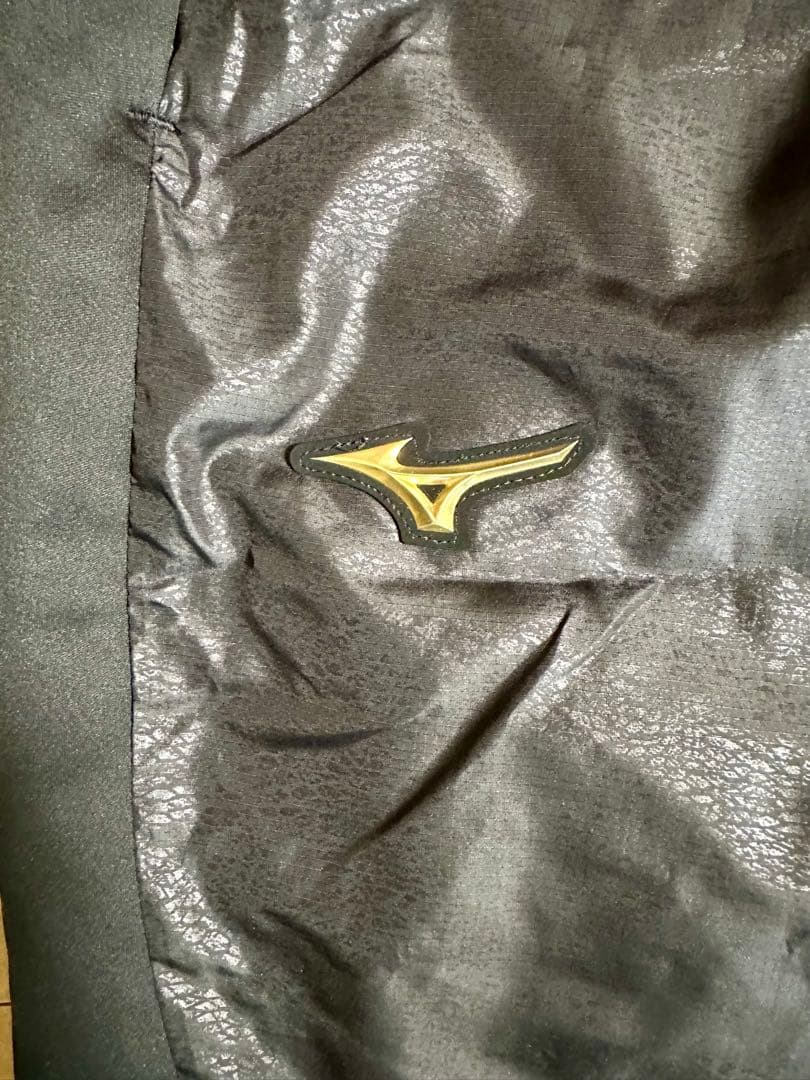 【ミズノプロ】ブレスサーモ ウインドブレーカー 上下セット2XO (赤ボア)