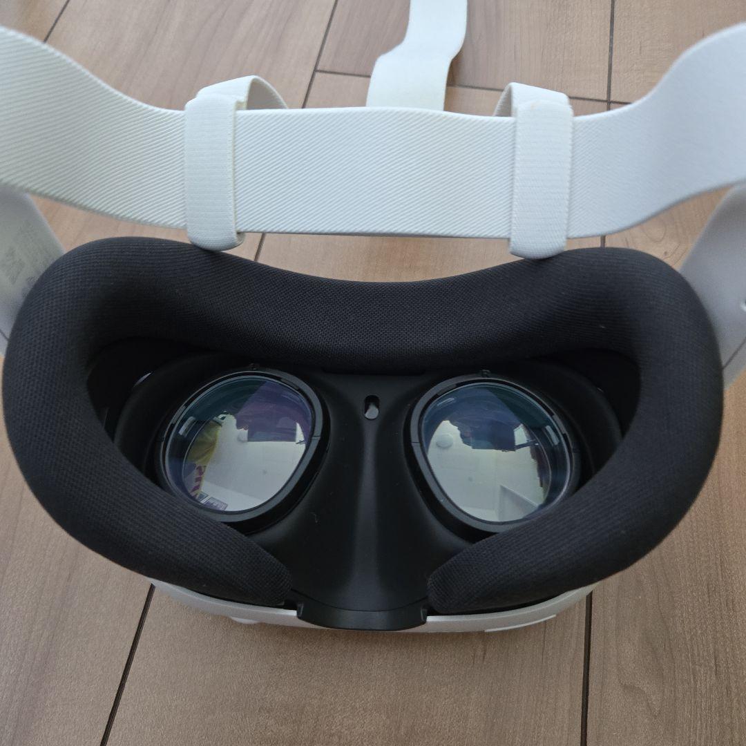 quest3 512gb バッテリー付きヘッドギア 度付きレンズセット