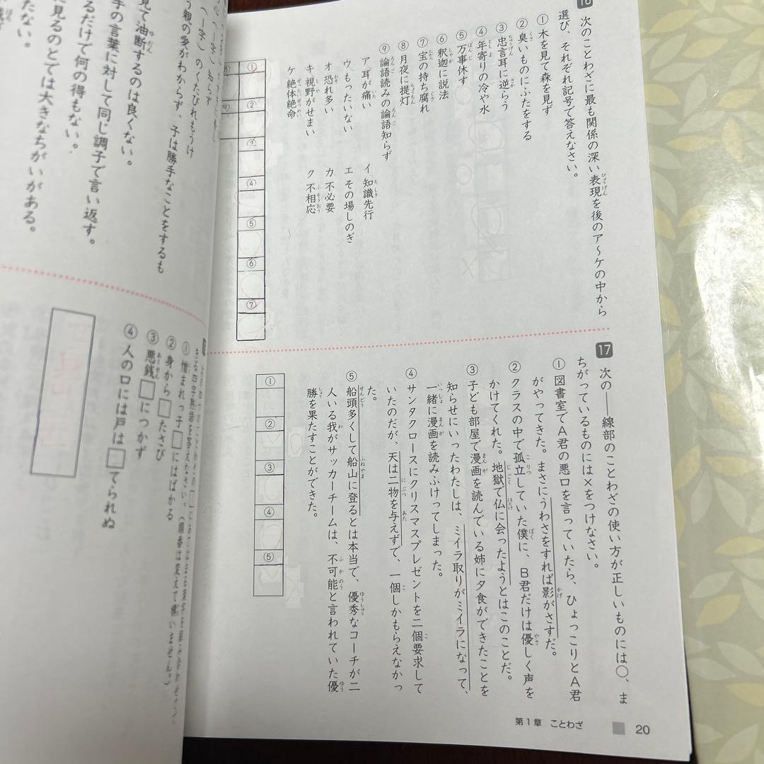 19-20①　サピックス　言葉ナビ 上巻・下巻セット SAPIX 重要教材