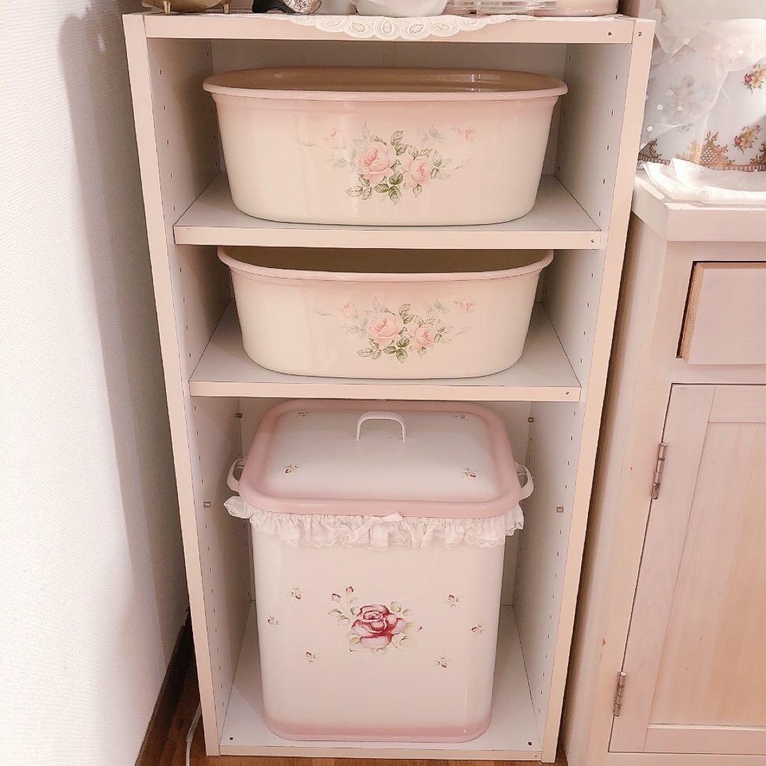 ① 箱付新品 琺瑯ウォッシュタブ プランドパリ 洗い桶/イマン imaneマニー