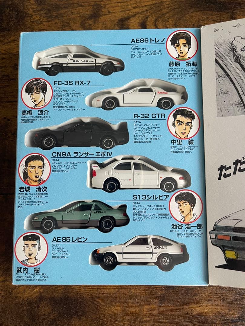 コミックトミカ 頭文字D Vol.1