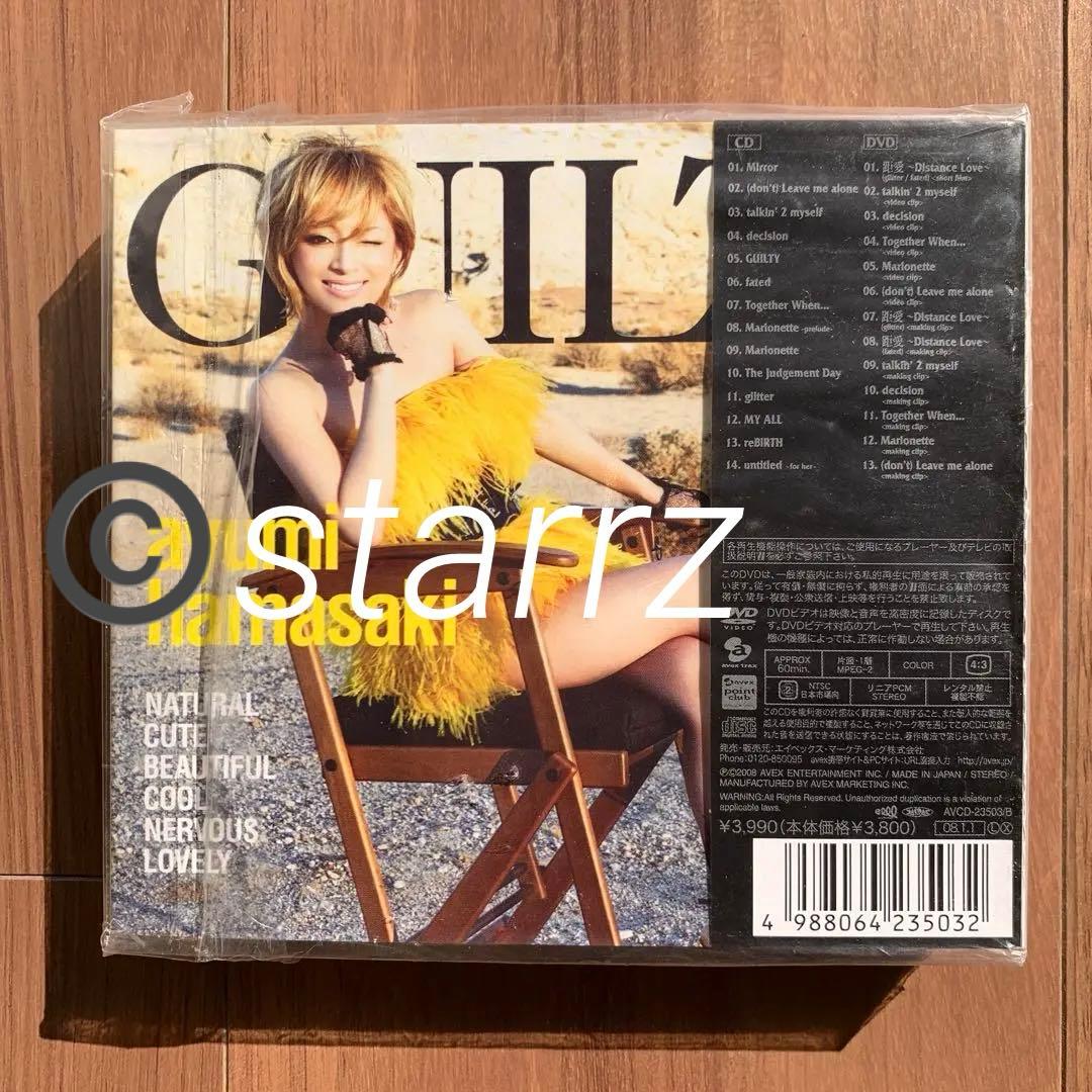 浜崎あゆみ Ayumi Hamsaki GUILTY CD+DVD+写真集 新品
