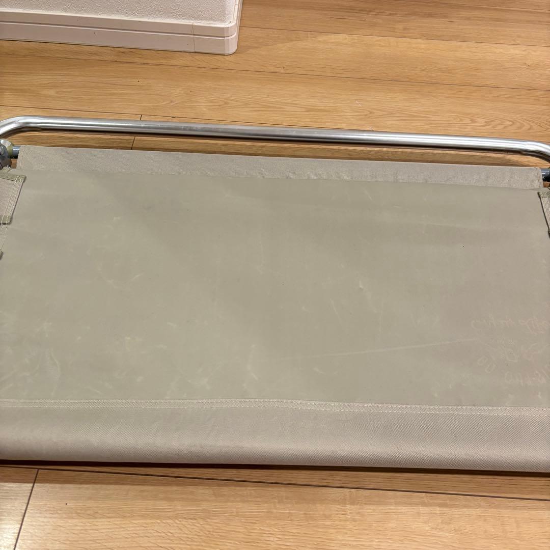 新品　キャプテンスタッグ　モンテ アルミ背付ローベンチ 960 折り畳み