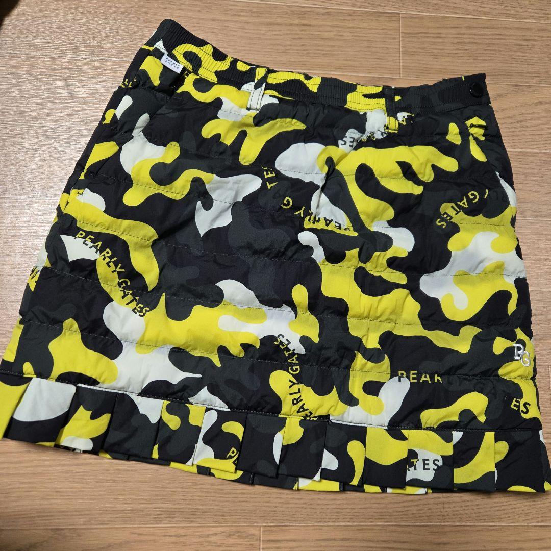 ❣️未使用に近い❣️PGパーリーゲイツカモフラ 迷彩中綿ジャケットセットアップ!