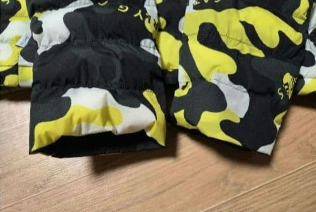 ❣️未使用に近い❣️PGパーリーゲイツカモフラ 迷彩中綿ジャケットセットアップ!