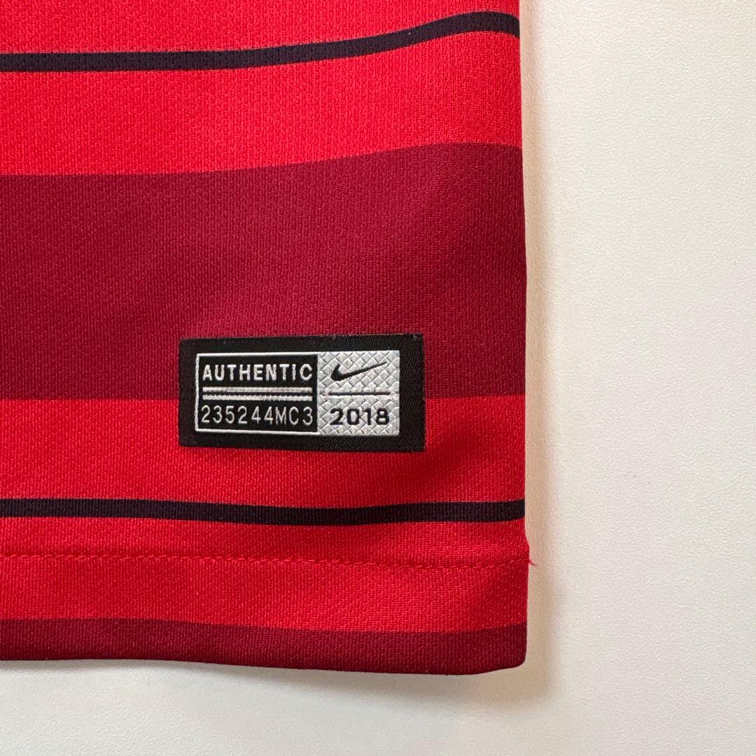 鹿島アントラーズ ホームユニフォーム 　L 安部裕葵 ナイキ正規品