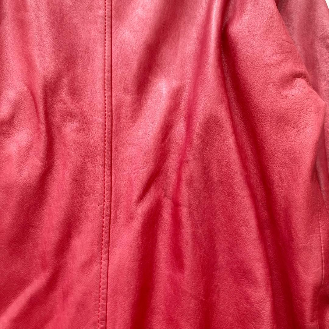 ドレストリップ ディアスキン レザージャケット ブルゾン