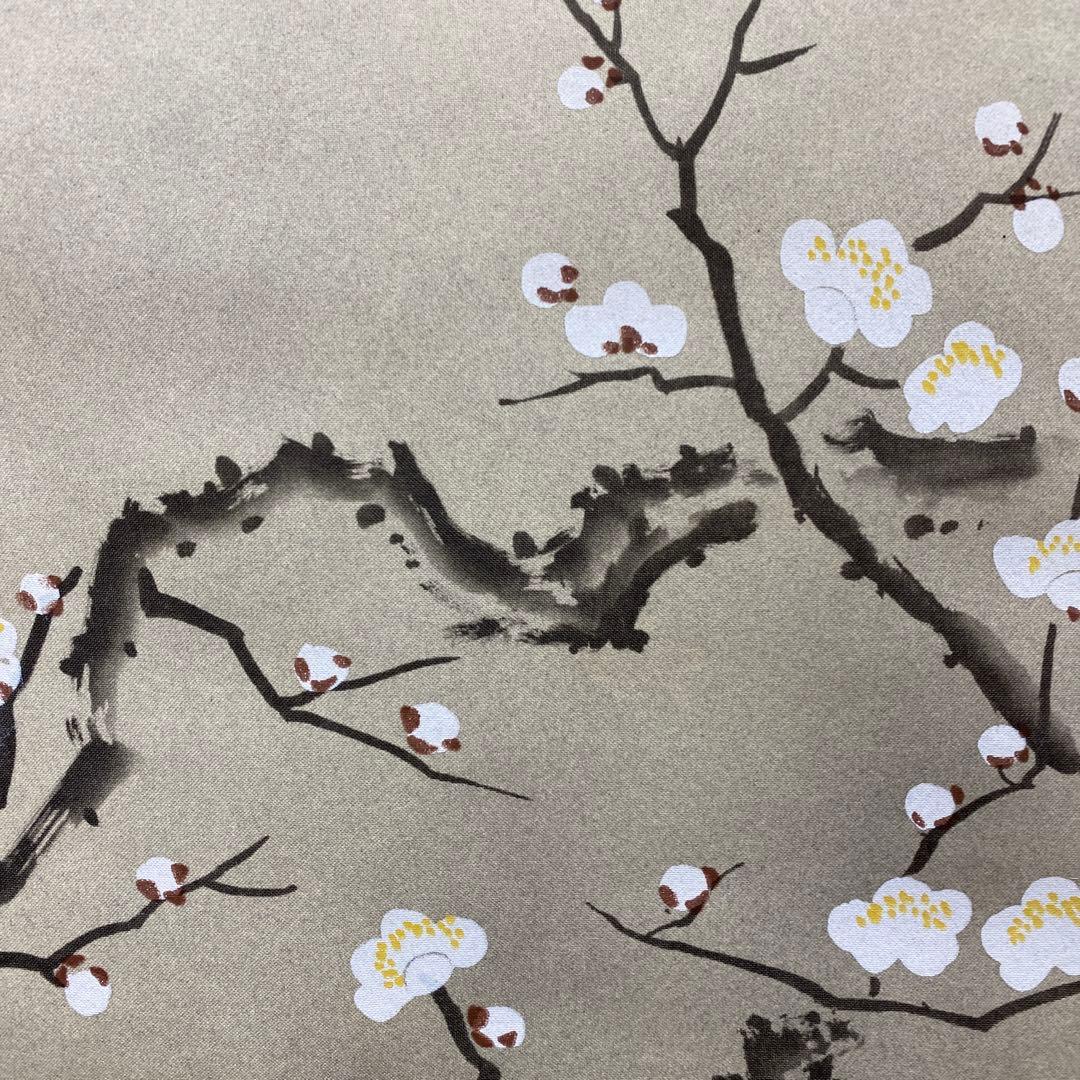 美品 掛け軸 鈴木畦士作 黎明三友図 共箱 3本セット 縁起物 年中掛け