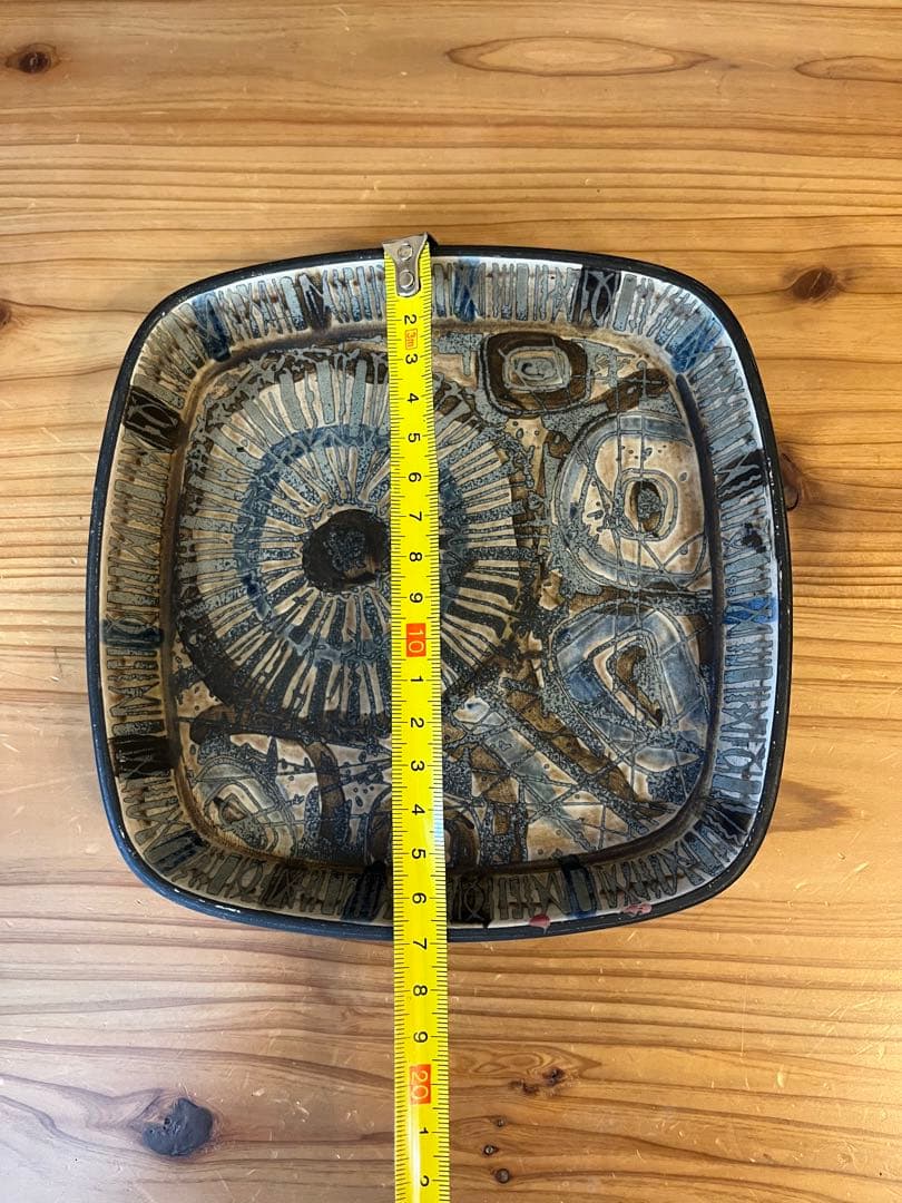 ロイヤルコペンハーゲン ヴィンテージ BACA バッカ スクエアプレート