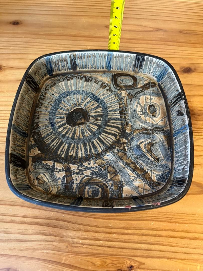 ロイヤルコペンハーゲン ヴィンテージ BACA バッカ スクエアプレート