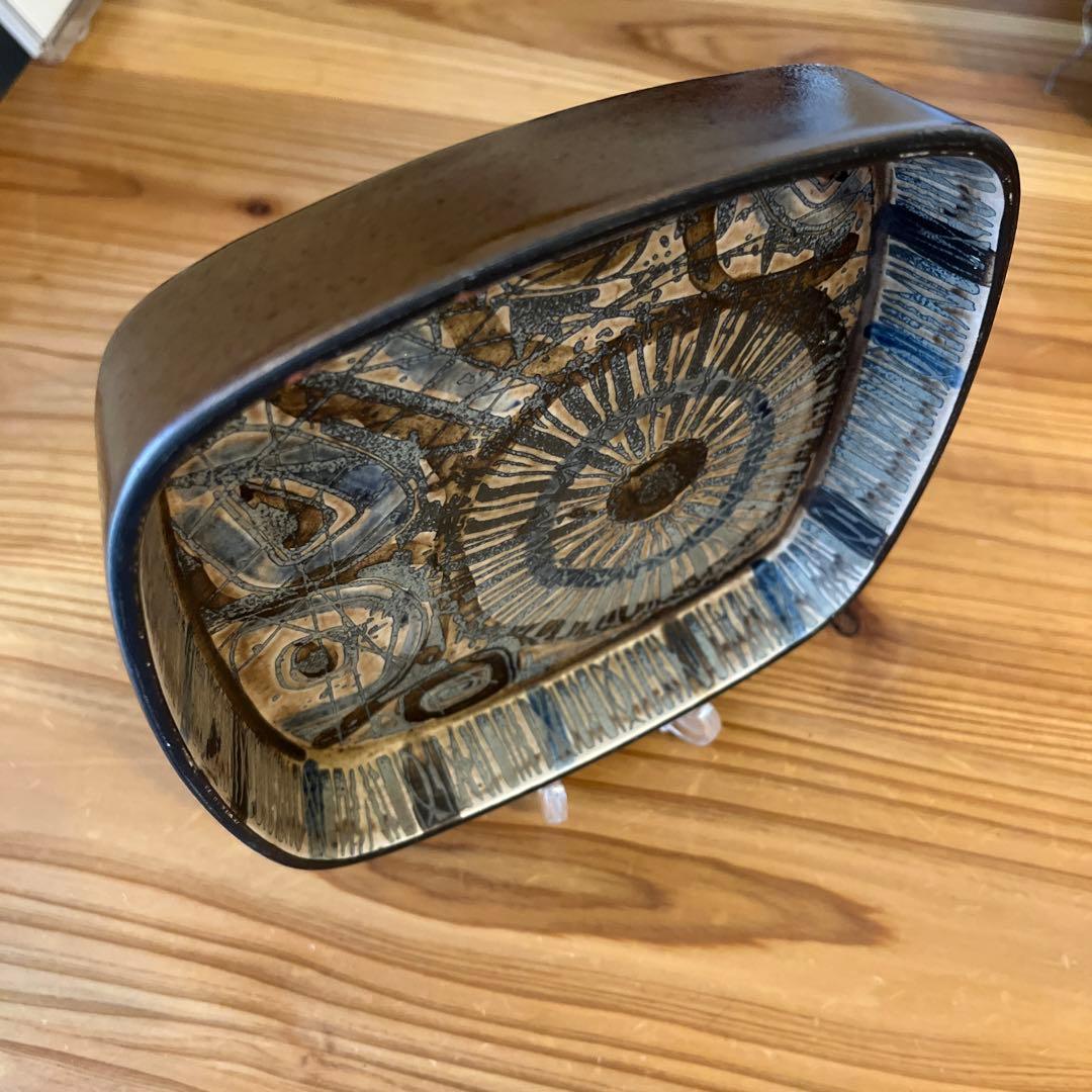 ロイヤルコペンハーゲン ヴィンテージ BACA バッカ スクエアプレート