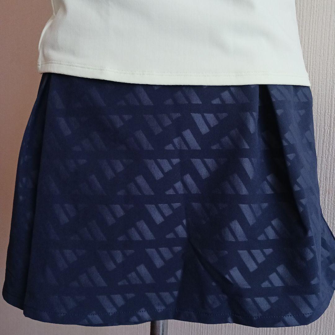 春夏adidasゴルフセットアップモツクシャツトップス×スカートsizeM