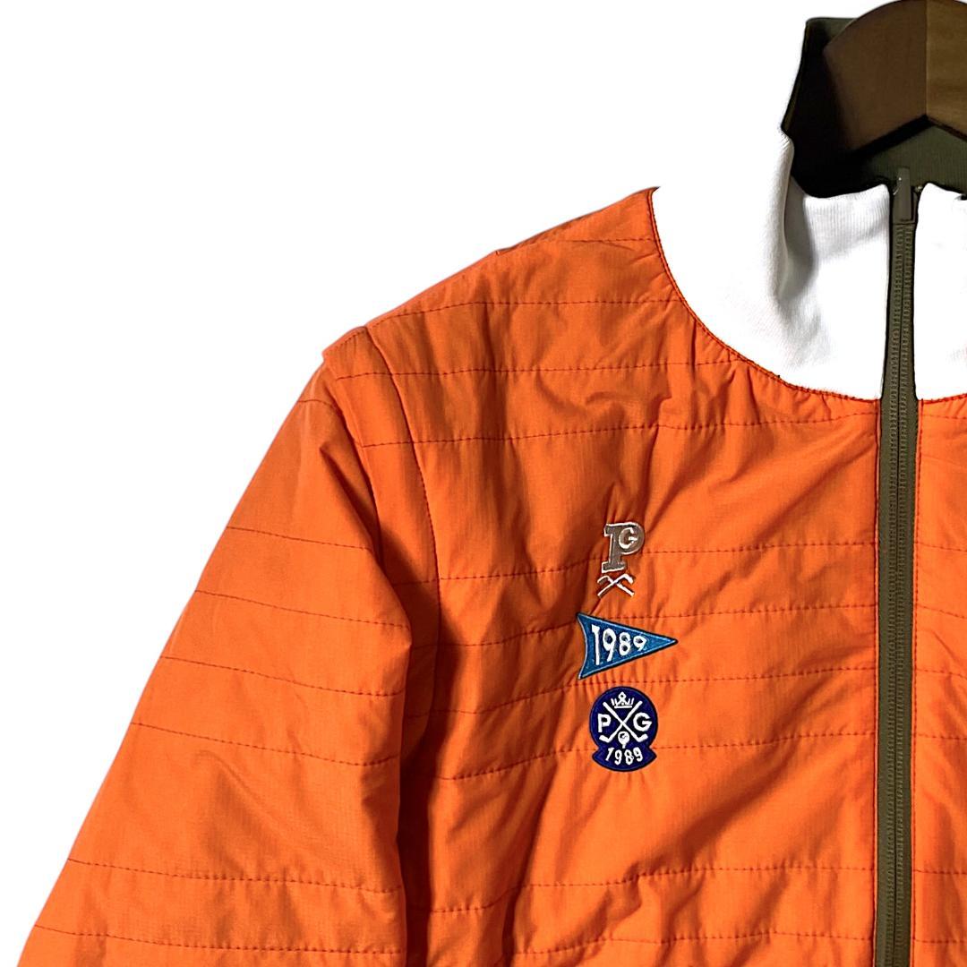 6 定価5.7万 パーリーゲイツ 4WAYブルゾン ベスト リバーシブル 180