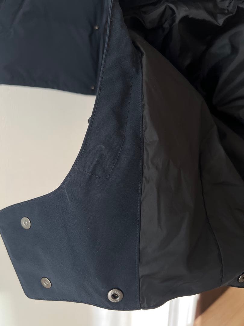 DANTON ダントン フード着脱可 2WAY ベストジャケット ネイビー 38