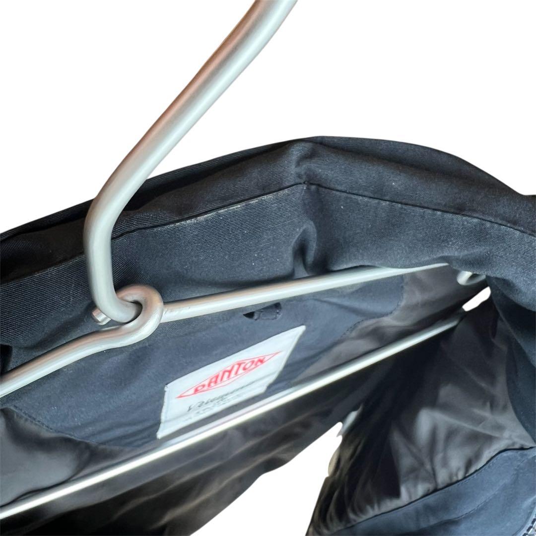 DANTON ダントン フード着脱可 2WAY ベストジャケット ネイビー 38