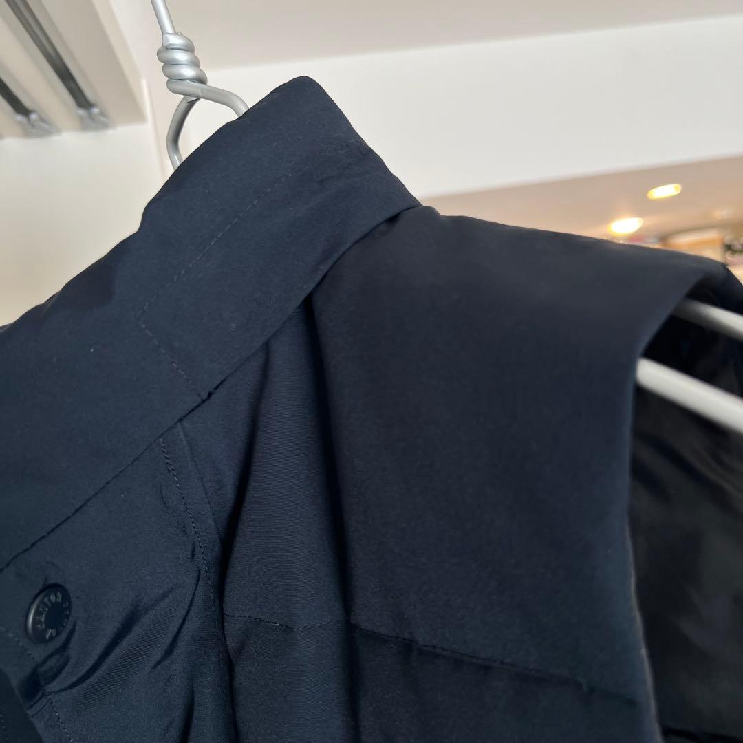 DANTON ダントン フード着脱可 2WAY ベストジャケット ネイビー 38