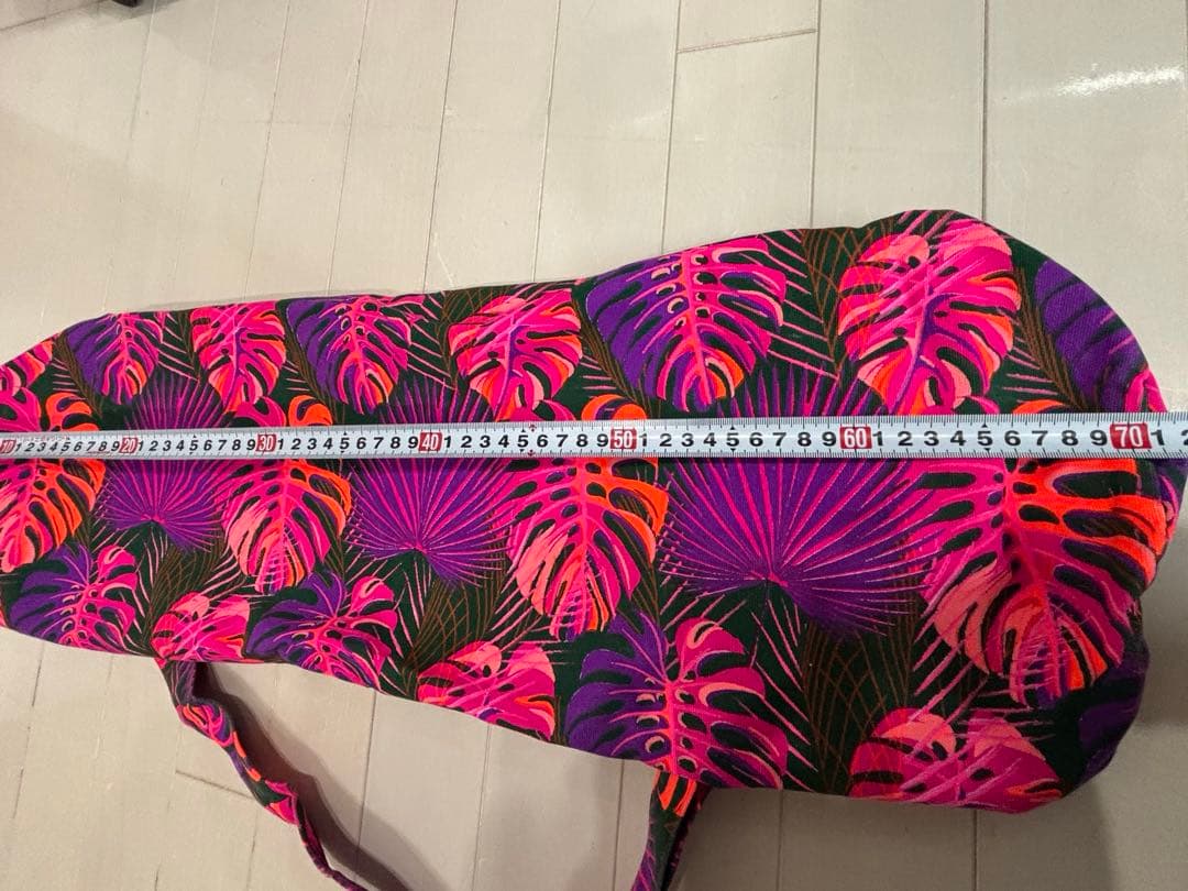 フラダンス　タヒチアン　モレ　グリーン　ケース付き